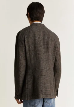 Scalpers American<Prince Of Wales Linen Blazer