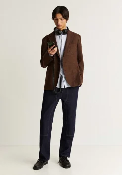 Scalpers American<Prince Wales Checked Blazer