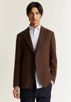 Scalpers American<Prince Wales Checked Blazer