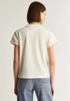 Scalpers T-Shirts And Tops<Print Lurex T-Shirt