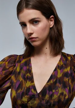 Scalpers Dresses<Print Midi Dress