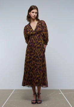Scalpers Dresses<Print Midi Dress