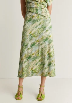 Scalpers Skirts<Print Midi Skirt