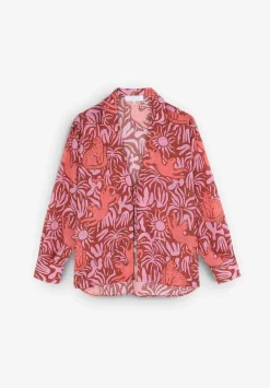 Scalpers Shirts<Print Shirt With Tie Closure
