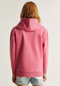 Scalpers Sweatshirts<Puff Print Details Hooded Sweatshirt