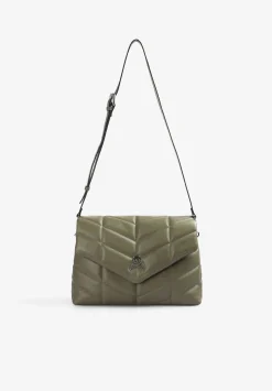 Scalpers Fur<Quilted Leather Shoulder Bag