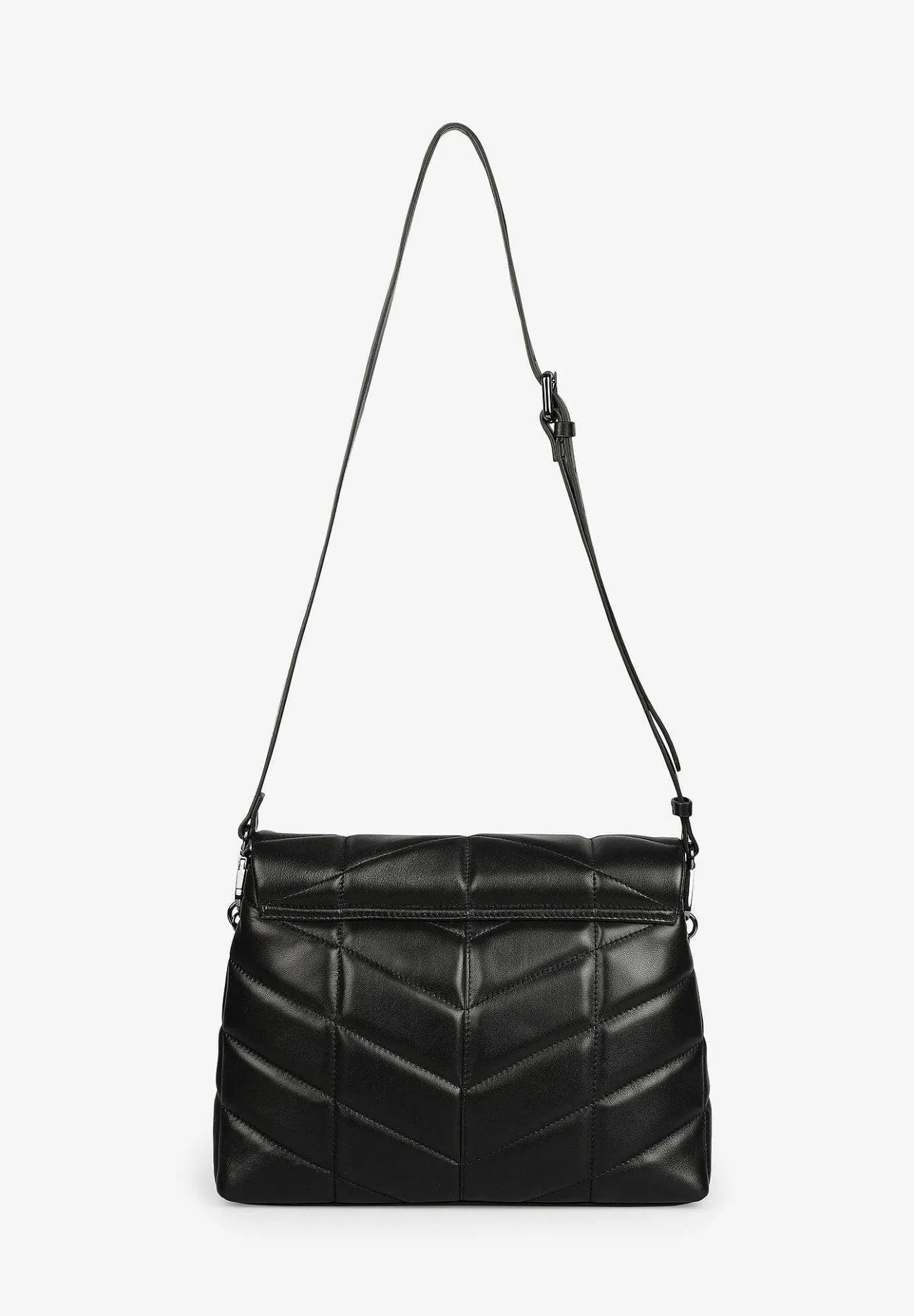 Scalpers Fur<Quilted Leather Shoulder Bag