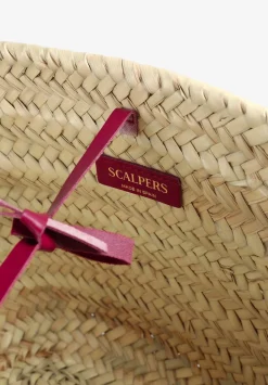 Scalpers Fur<Raffia Carrycot Bag