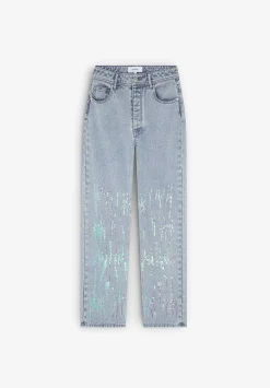 Scalpers Jeans<Relaxed Jeans With Sequin Detail
