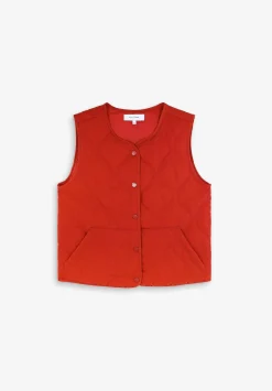 Scalpers Jackets And Trench<Round Neck Padded Vest