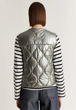 Scalpers Jackets And Trench<Round Neck Padded Vest