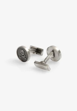 Scalpers Twins<Round Skull Cufflinks