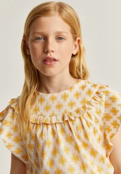 Scalpers Shirts<Ruffle Blouse In Canesu