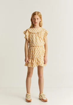 Scalpers Shirts<Ruffle Blouse In Canesu