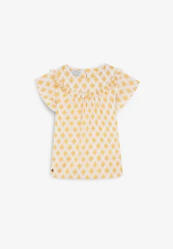 Scalpers Shirts<Ruffle Blouse In Canesu