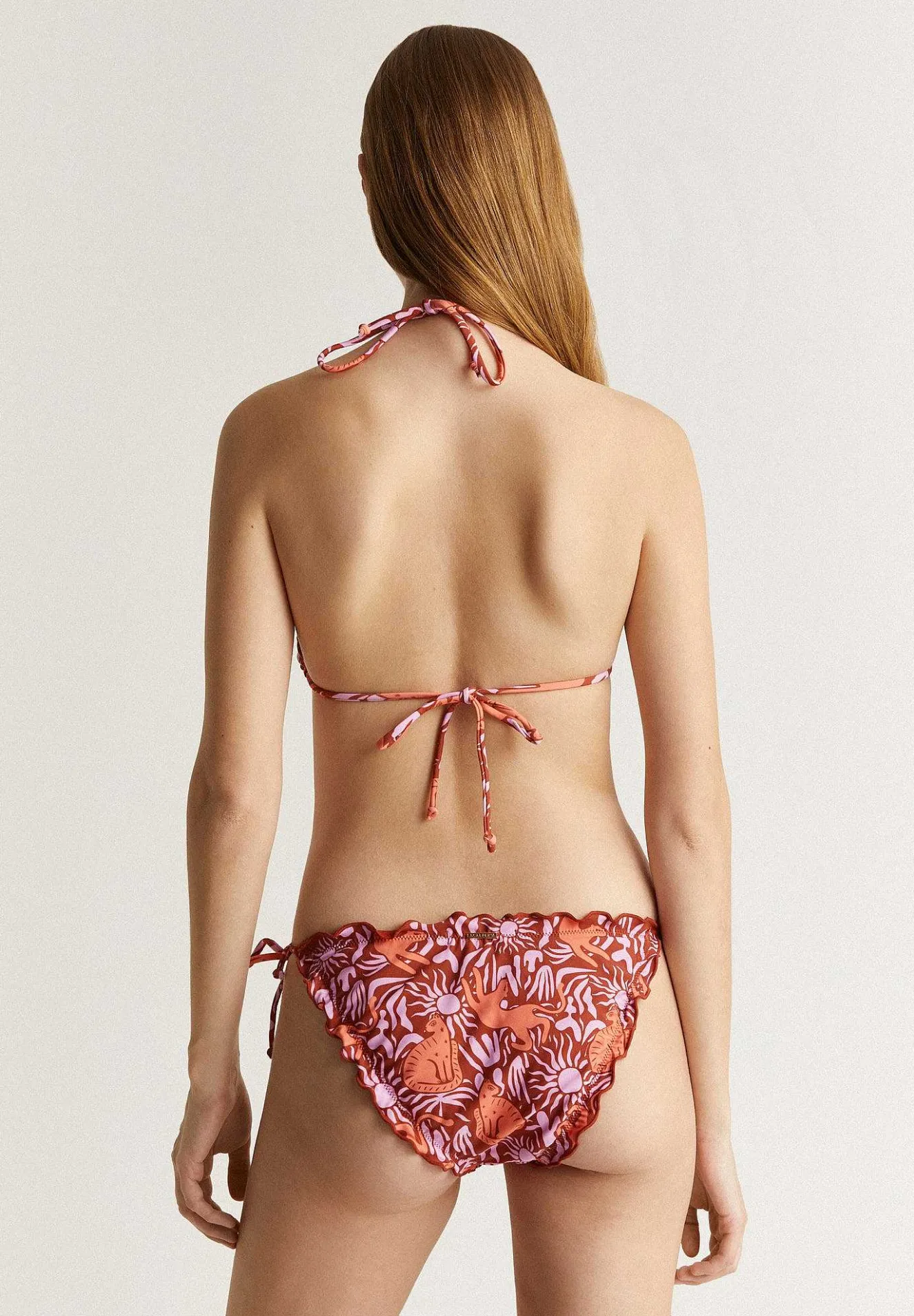 Scalpers Bikinis And Swimsuits<Ruffle Print Bikini