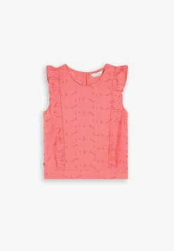 Scalpers Shirts<Ruffled Die-Cut Top
