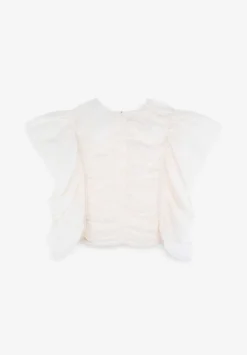 Scalpers T-Shirts And Tops<Ruffled Gathered Top