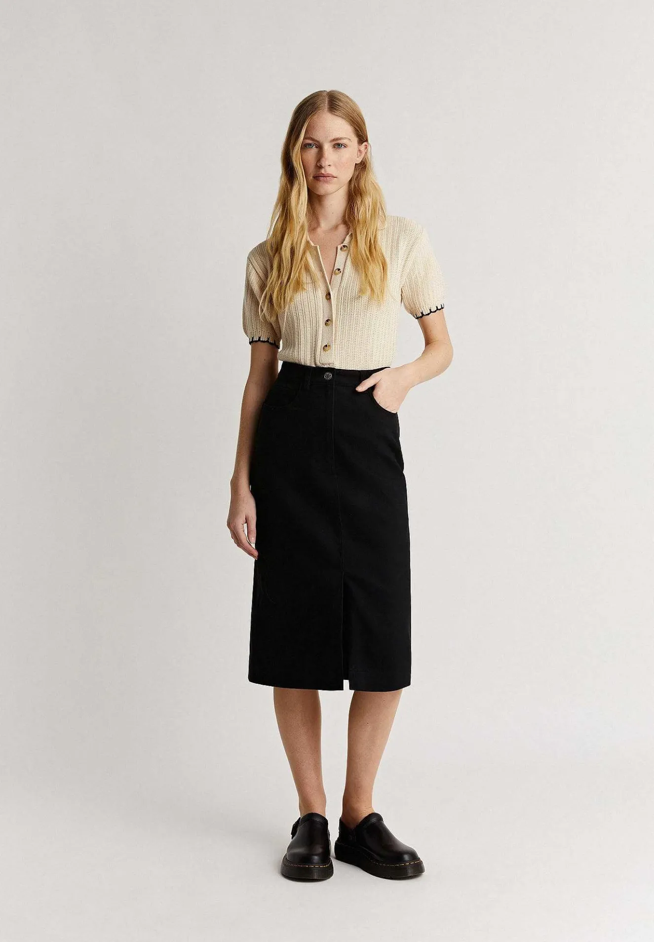 Scalpers Skirts<Samsoe Samsoe | Women'S Stripe Skirt