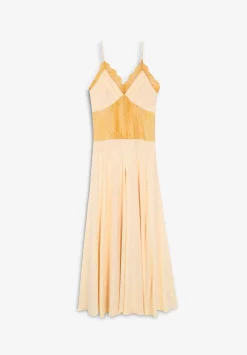 Scalpers Dresses<Satin Lingerie Midi Dress