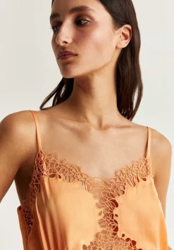 Scalpers T-Shirts And Tops<Satin Lingerie Top