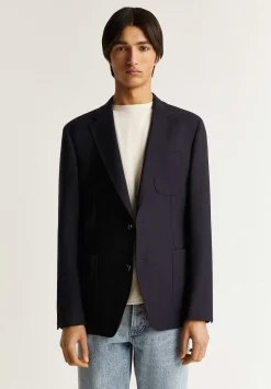 Scalpers American<Semi-Armed Wool Blazer