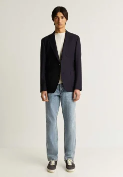 Scalpers American<Semi-Armed Wool Blazer
