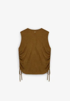 Scalpers T-Shirts And Tops<Side Gathered Lurex T-Shirt