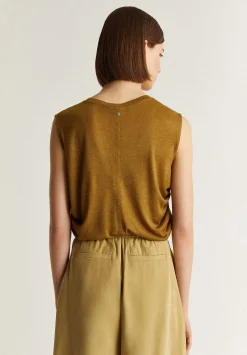 Scalpers T-Shirts And Tops<Side Gathered Lurex T-Shirt