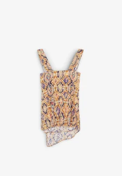 Scalpers Blazers And Vests<Side Knot Print Vest
