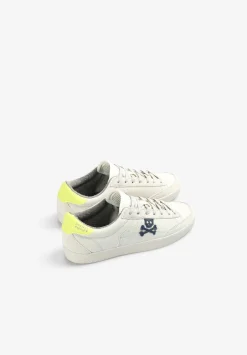 Scalpers Footwear<Side Skull Low Sneakers