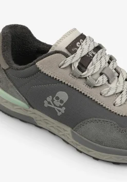 Scalpers Footwear<Side Skull Sneakers