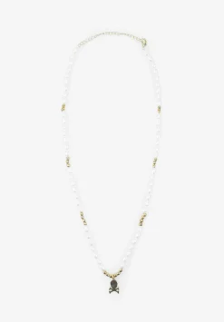 Scalpers Imitation Jewelry<Skull Beads Necklace