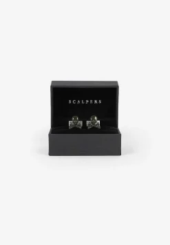 Scalpers Twins<Skull Cufflinks