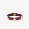Scalpers Imitation Jewelry<Skull Leather Bracelet