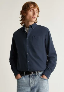 Scalpers Casual<Skull Neck Button Down Shirt