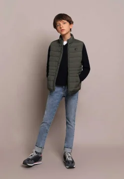 Scalpers Jackets And Vests<Skull Padded Vest