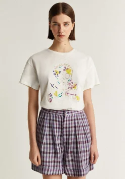Scalpers T-Shirts And Tops<Skull Print Front T-Shirt