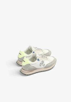 Scalpers Footwear<Skull Print High Density Sneakers