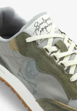 Scalpers Sneakers<Skull Print High Density Sneakers