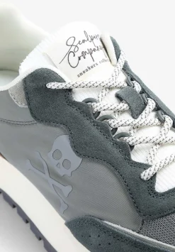 Scalpers Sneakers<Skull Print High Density Sneakers