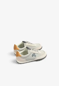 Scalpers Footwear<Skull Print Low Sneakers