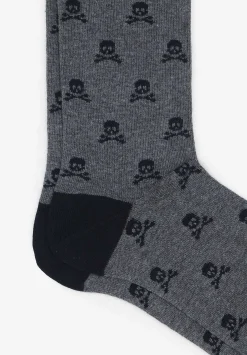 Scalpers Socks<Skull Print Socks