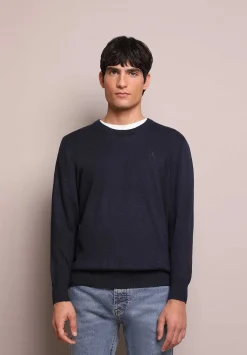 Scalpers Sweaters And Cardigans<Skull Round Neck Sweater