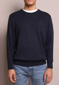 Scalpers Sweaters And Cardigans<Skull Round Neck Sweater
