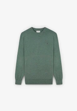 Scalpers Sweaters And Cardigans<Skull Round Neck Sweater