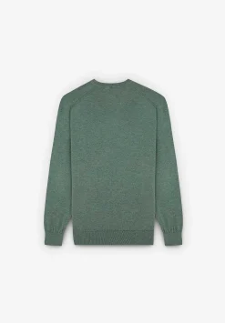 Scalpers Sweaters And Cardigans<Skull Round Neck Sweater