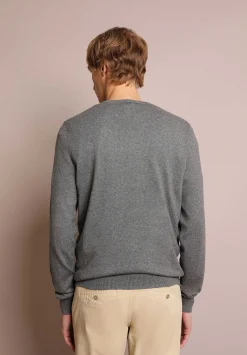 Scalpers Sweaters And Cardigans<Skull Round Neck Sweater