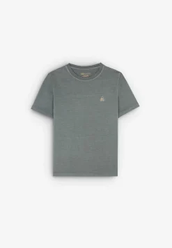 Scalpers Tshirts<Skull Silhouette Print T-Shirt