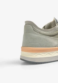 Scalpers Sneakers<Skull Sneakers Suede Details